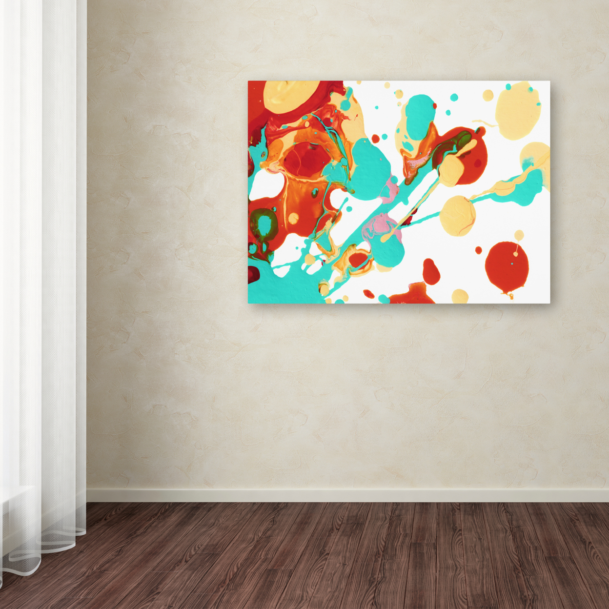 Amy Vangsgard 'Paint Party 3' Canvas Wall Art 35 X 47 Inches