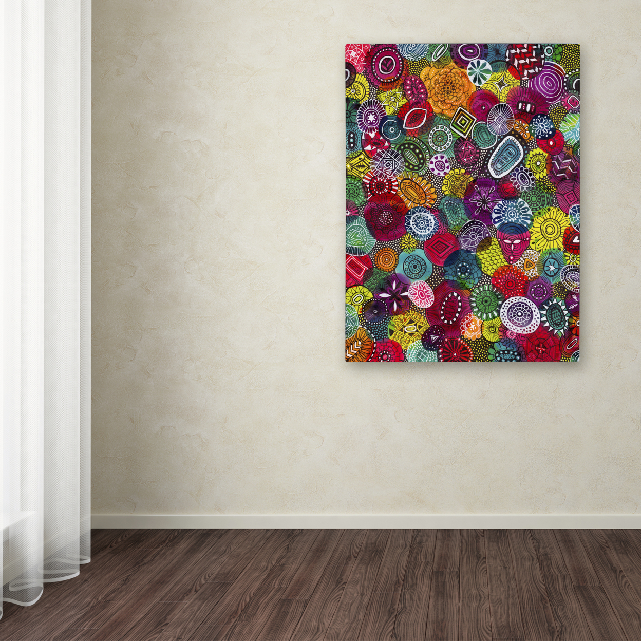 Hello Angel 'Autumn Jewels' Canvas Wall Art 35 X 47 Inches