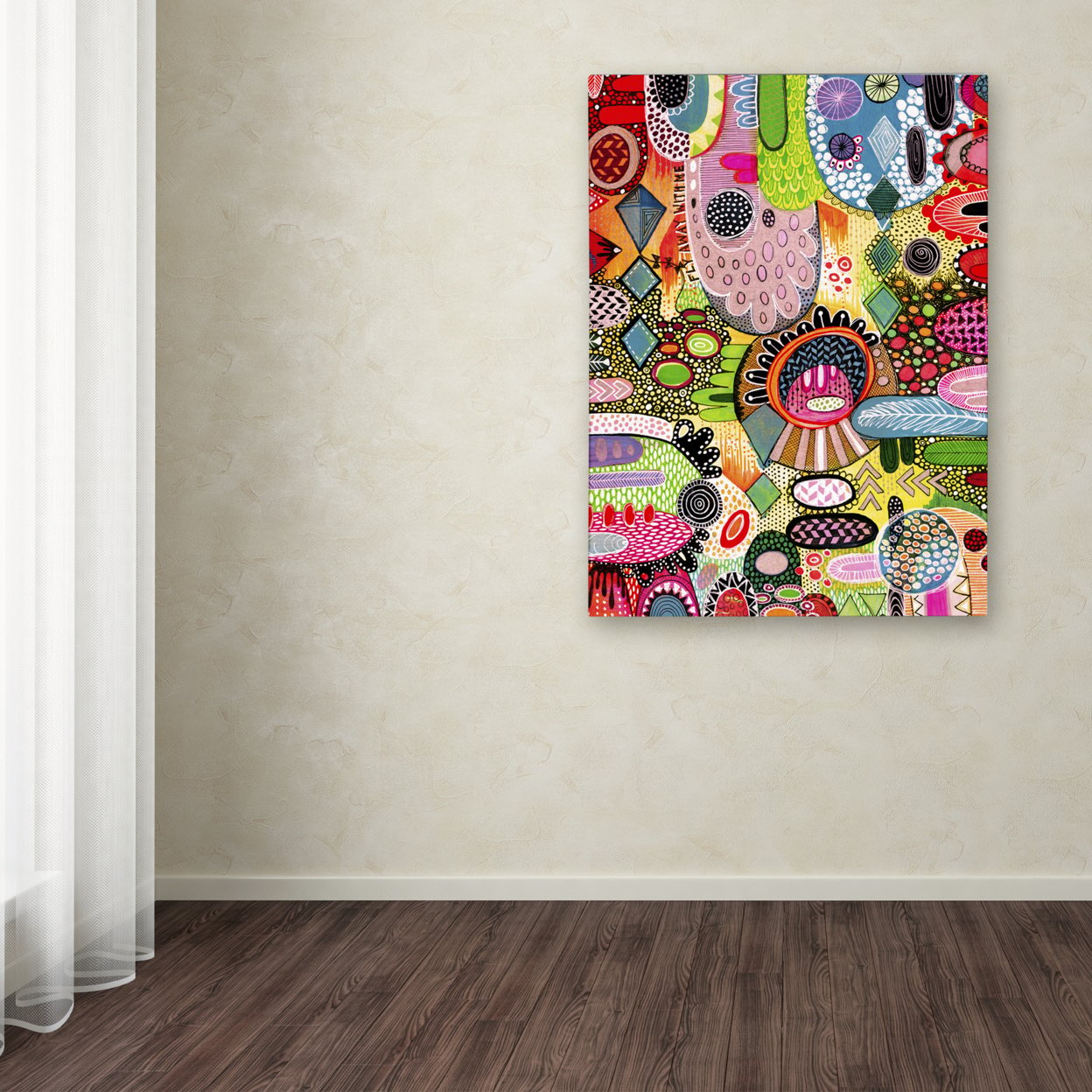 Hello Angel 'Fly With Me' Canvas Wall Art 35 X 47 Inches