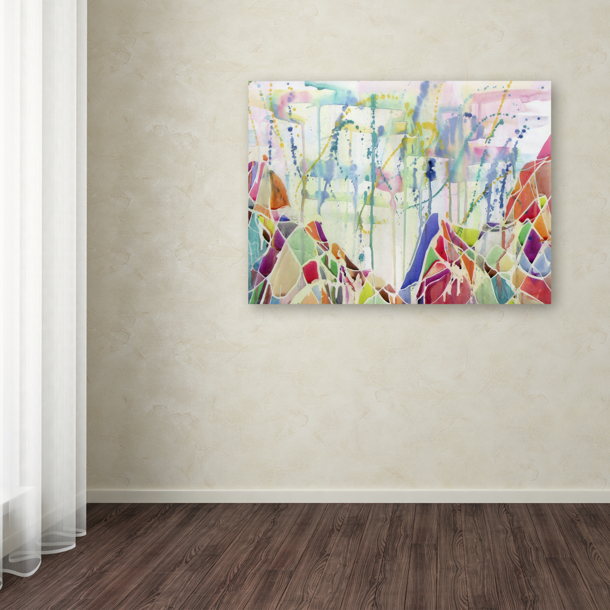 Lauren Moss 'Anamundi' Canvas Wall Art 35 X 47 Inches