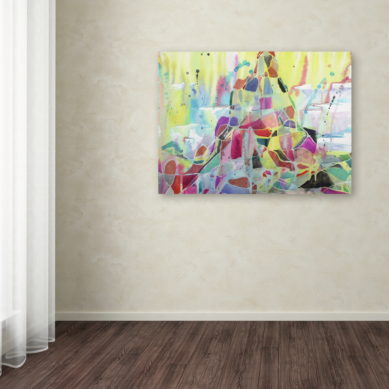 Lauren Moss 'Eiger' Canvas Wall Art 35 X 47 Inches