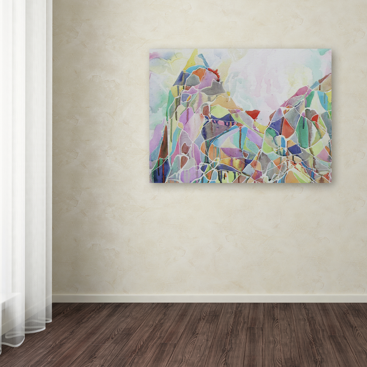 Lauren Moss 'Mount Sidley' Canvas Wall Art 35 X 47 Inches