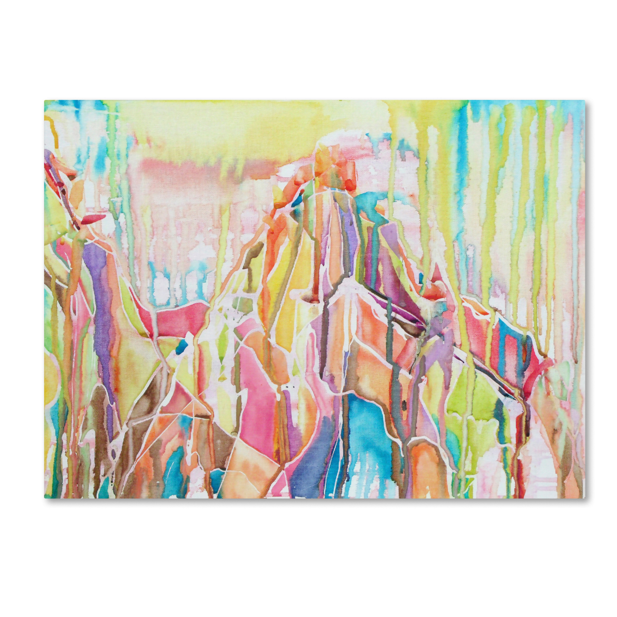 Lauren Moss 'Sedona' Canvas Wall Art 35 X 47 Inches
