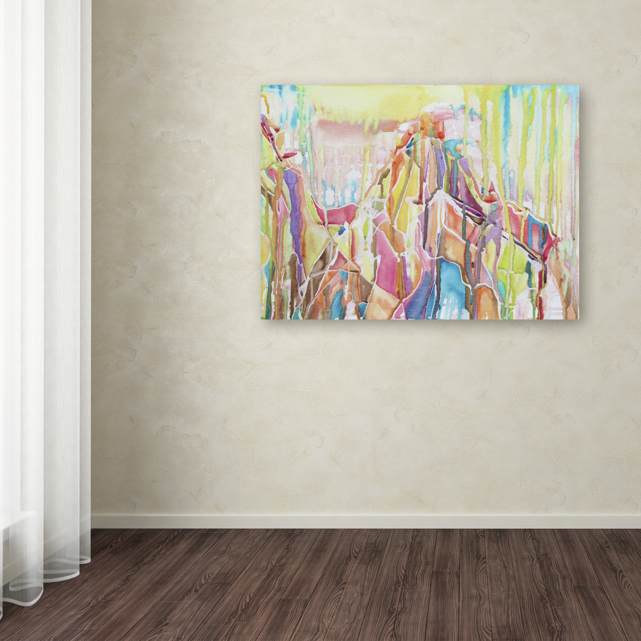 Lauren Moss 'Sedona' Canvas Wall Art 35 X 47 Inches