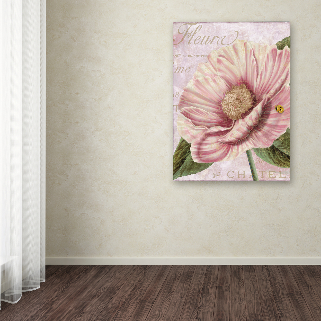 Color Bakery 'April' Canvas Wall Art 35 X 47 Inches