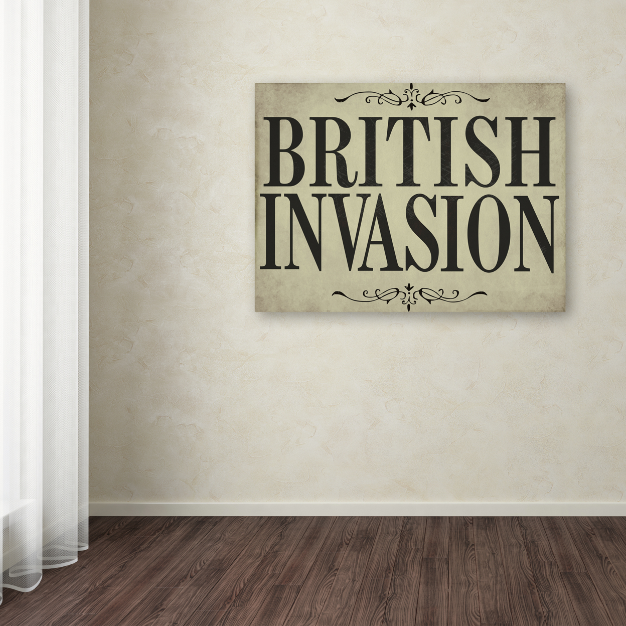 Color Bakery 'British Invasion' Canvas Wall Art 35 X 47 Inches
