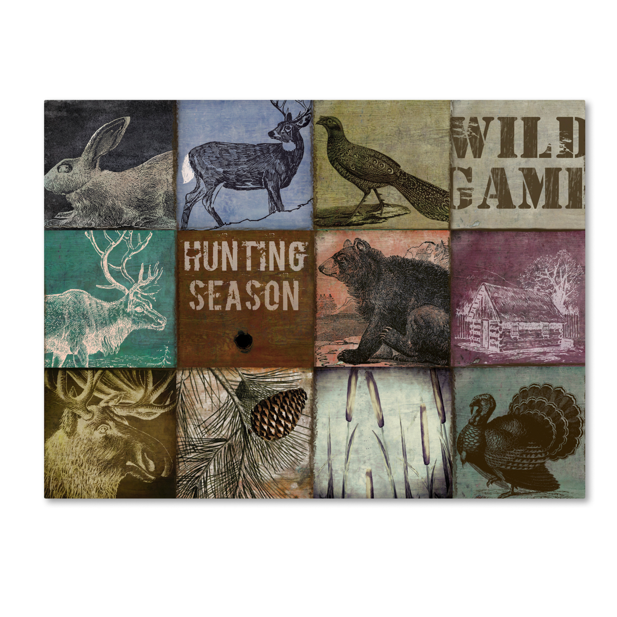 Color Bakery 'Cabela Hunting Season 12' Canvas Wall Art 35 X 47 Inches