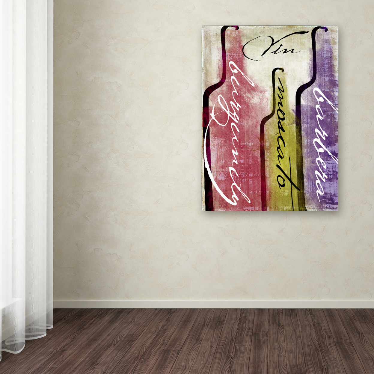 Color Bakery 'Wine Tasting II' Canvas Wall Art 35 X 47 Inches