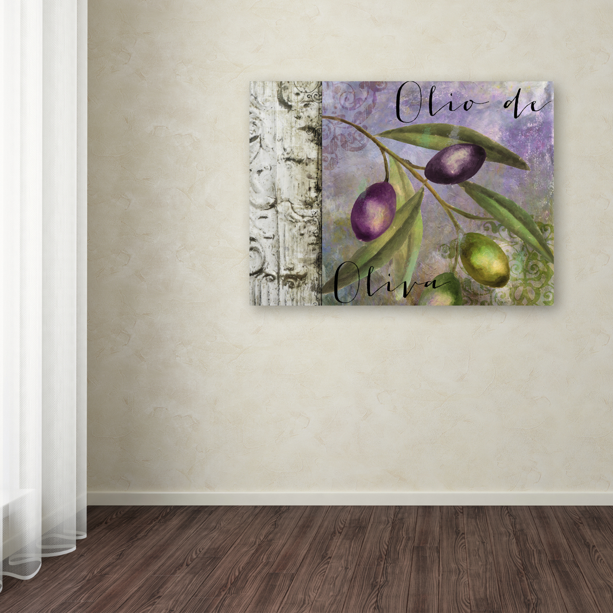 Color Bakery 'Olivia III' Canvas Wall Art 35 X 47 Inches