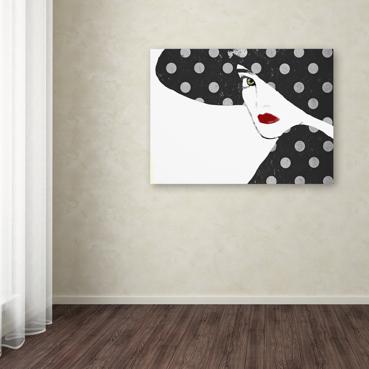 Color Bakery 'Femme Den IV' Canvas Wall Art 35 X 47 Inches