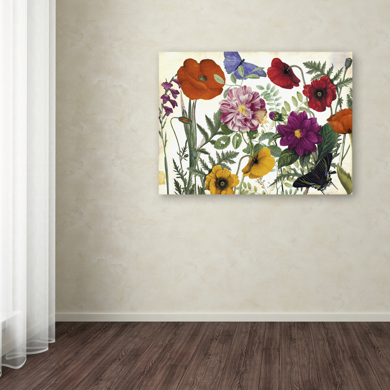 Color Bakery 'Printemps I' Canvas Wall Art 35 X 47 Inches