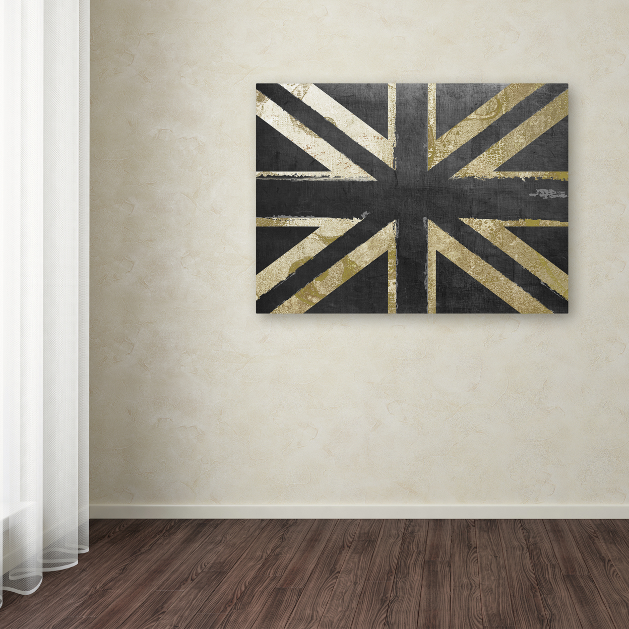 Color Bakery 'Fashion Flag IV' Canvas Wall Art 35 X 47 Inches