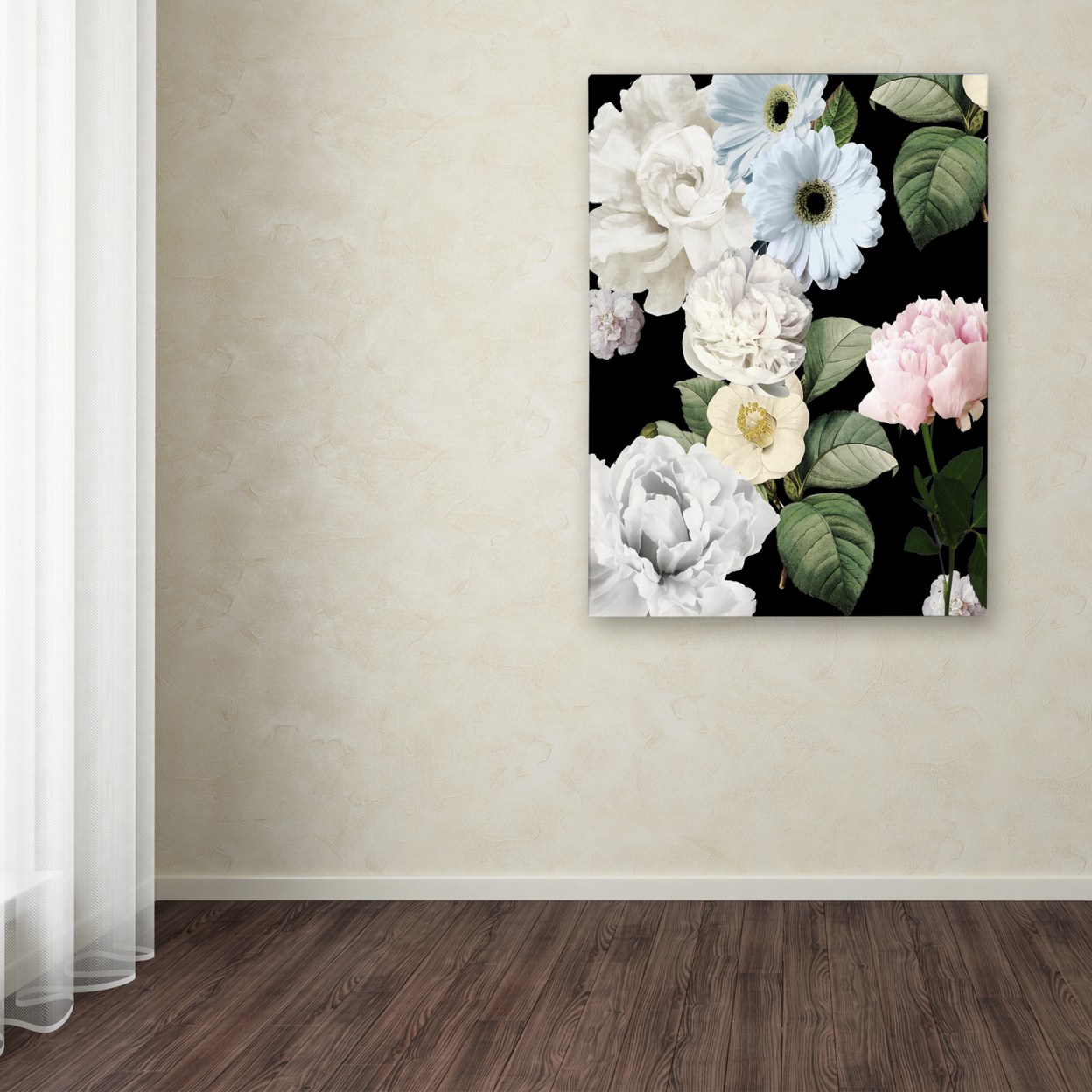 Color Bakery 'Wallflowers' Canvas Wall Art 35 X 47 Inches