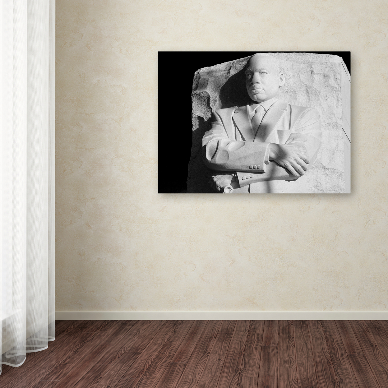 CATeyes 'MLK Memorial' Canvas Wall Art 35 X 47 Inches