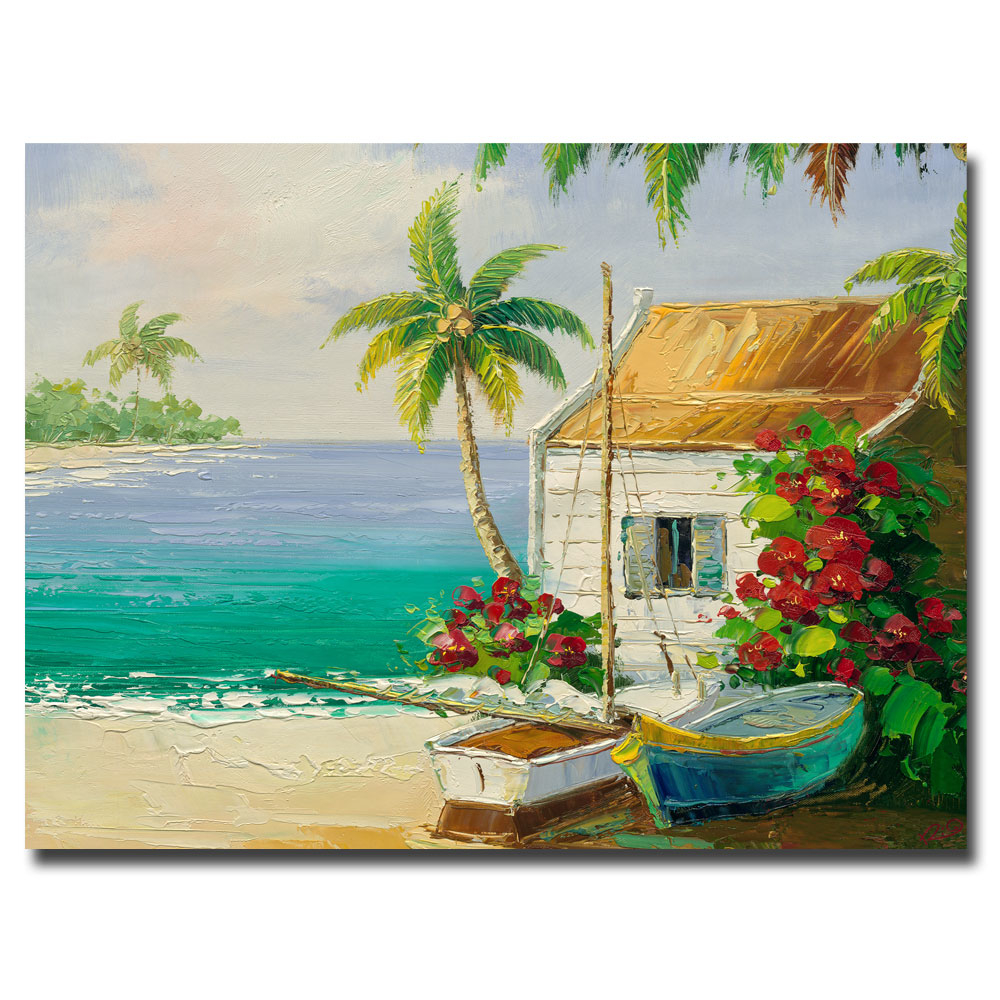 Rio 'Key West Breeze' Canvas Wall Art 35 X 47