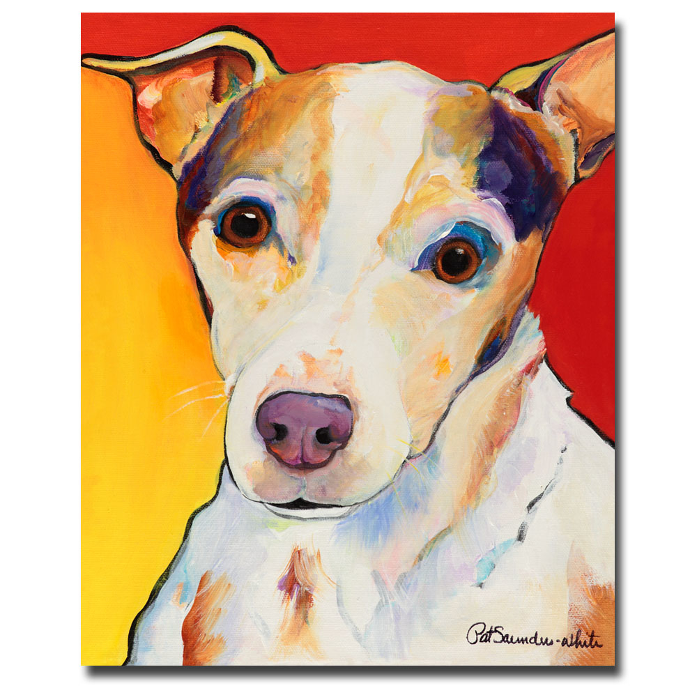 Pat Saunders-White 'Polly' Canvas Wall Art 35 X 47