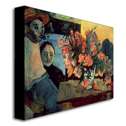 Paul Gauguin 'Te Tiare Farani 1891' Canvas Wall Art 35 X 47