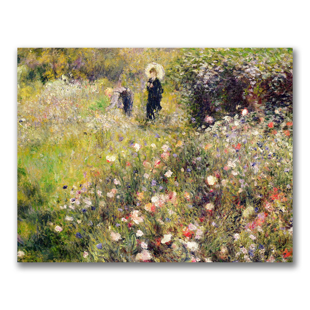 Pierre Renoir 'Summer Landscape' Canvas Wall Art 35 X 47