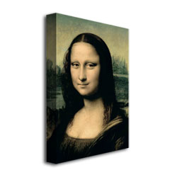 Leonardo Da Vinci 'Mona Lisa C1503-6' Canvas Wall Art 35 X 47
