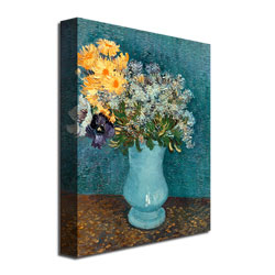 Vincent Van Gogh 'Vase Of Flowers' Canvas Wall Art 35 X 47