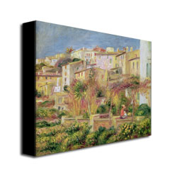 Pierre Renoir 'Terrace In Cagnes' Canvas Wall Art 35 X 47