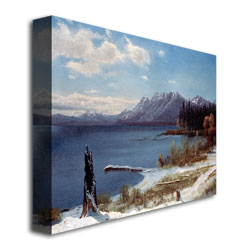 Albert Biersdant 'Lake Tahoe' Canvas Wall Art 35 X 47
