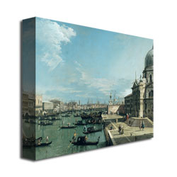 Canatello 'The Entrance To The Grand Canal' Canvas Wall Art 35 X 47