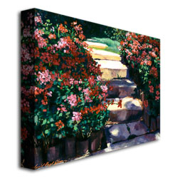 David Lloyd Glover 'Welcome To My Garden' Canvas Wall Art 35 X 47