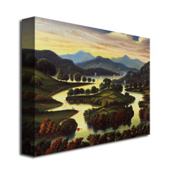 Thomas Chambers 'Landscape' Canvas Wall Art 35 X 47