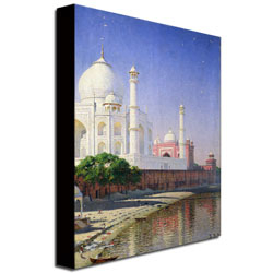 Vasili Vereschagin 'Taj Mahal' Canvas Wall Art 35 X 47