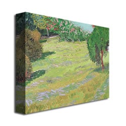 Vincent Van Gogh 'Field In Sunlight' Canvas Wall Art 35 X 47