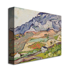 Vincent Van Gogh 'The Alpilles' Canvas Wall Art 35 X 47