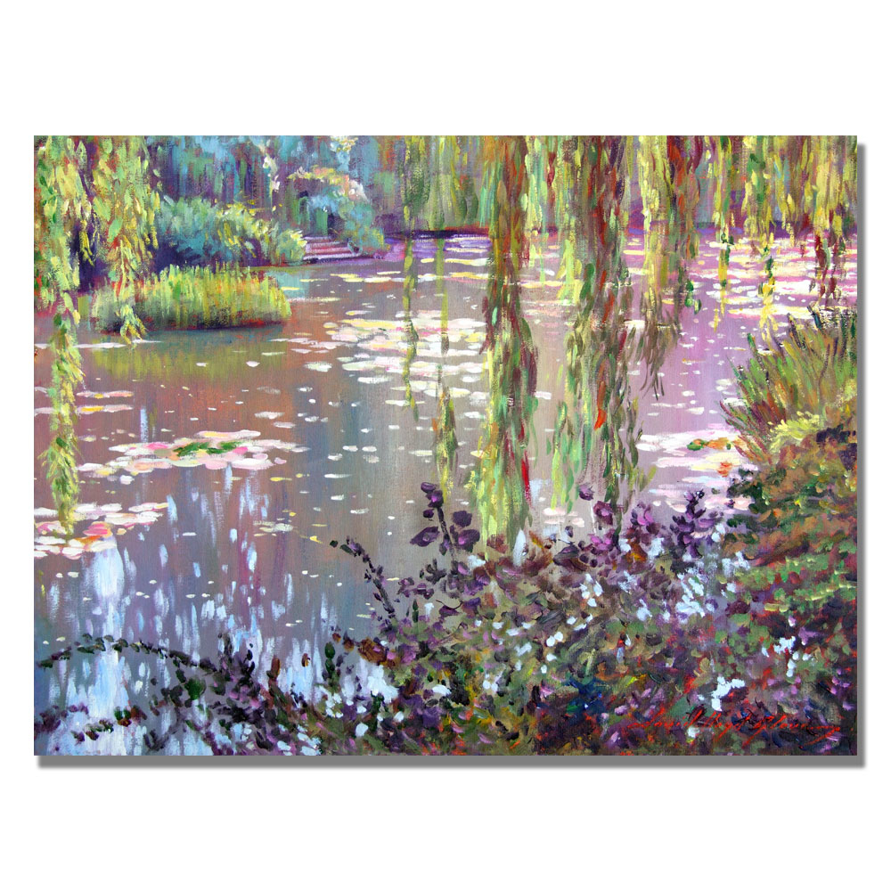David Lloyd Glover 'Homage To Monet' Canvas Wall Art 35 X 47