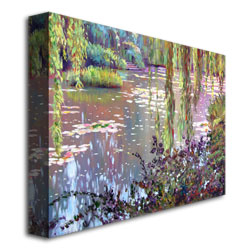 David Lloyd Glover 'Homage To Monet' Canvas Wall Art 35 X 47