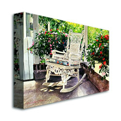 David Lloyd Glover 'Summer Sun Porch' Canvas Wall Art 35 X 47