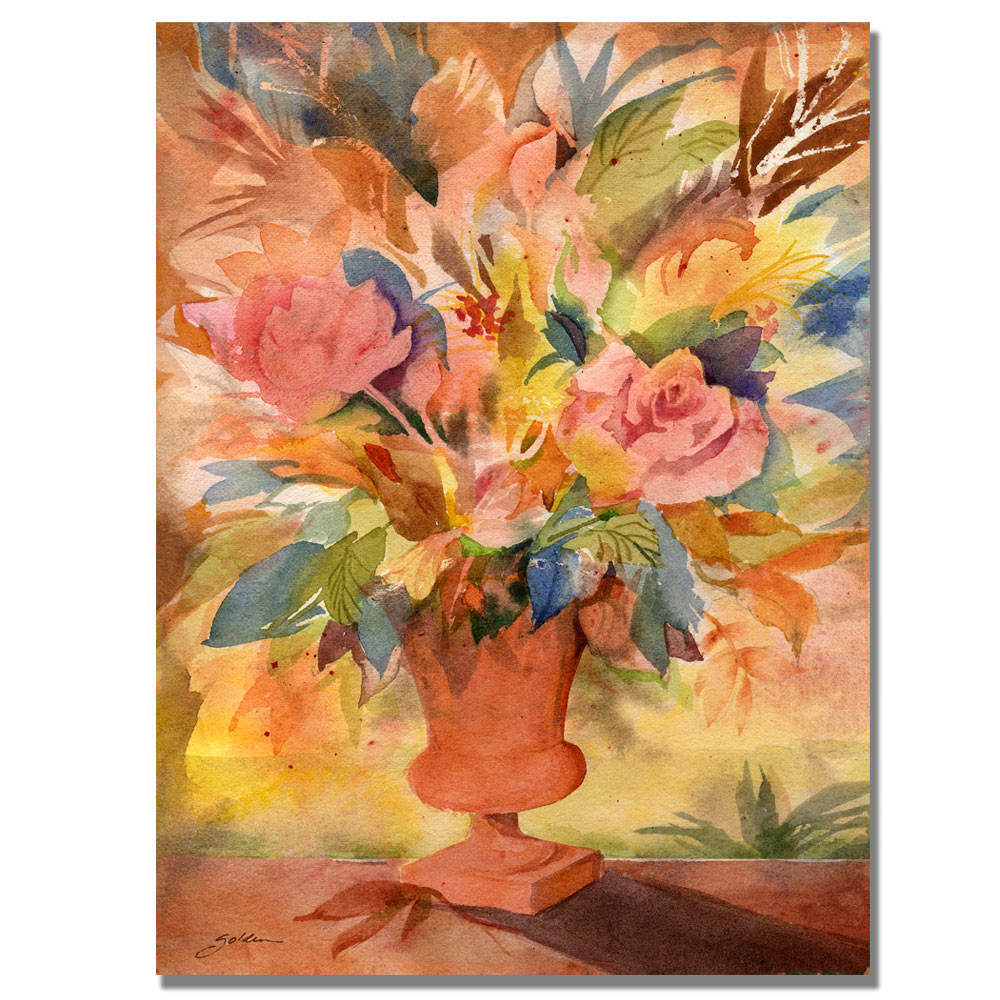 Shelia Golden 'Traditional Bouquet II' Canvas Wall Art 35 X 47