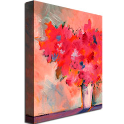 Shelia Golden 'Contemporary Floral' Canvas Wall Art 35 X 47