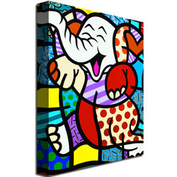 Elephant' Canvas Wall Art 35 X 47