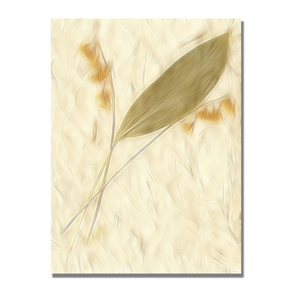Kathie McCurdy 'Lily Of The Valley' Canvas Wall Art 35 X 47