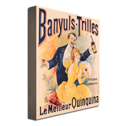 Banyuls-Trilles Quinquina 1898' Canvas Wall Art 35 X 47