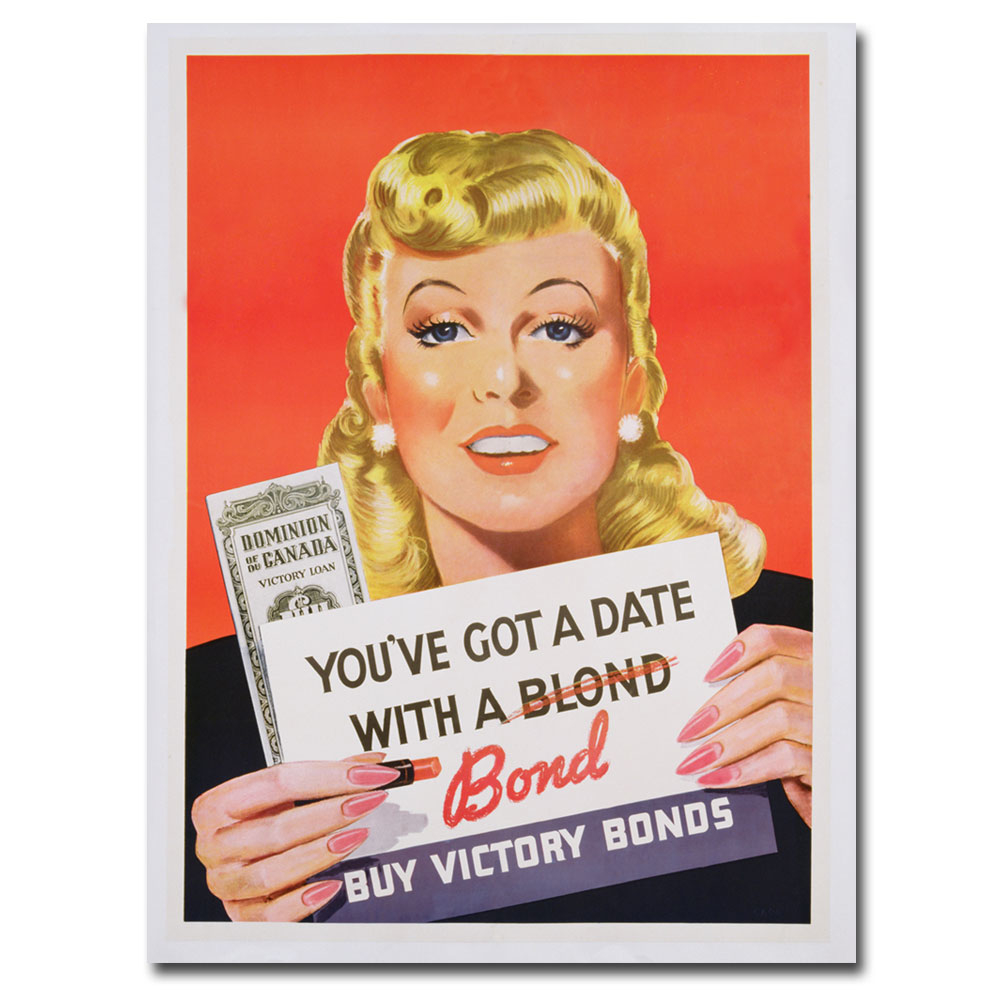 You've Got A Date With A Bond' Canvas Wall Art 35 X 47
