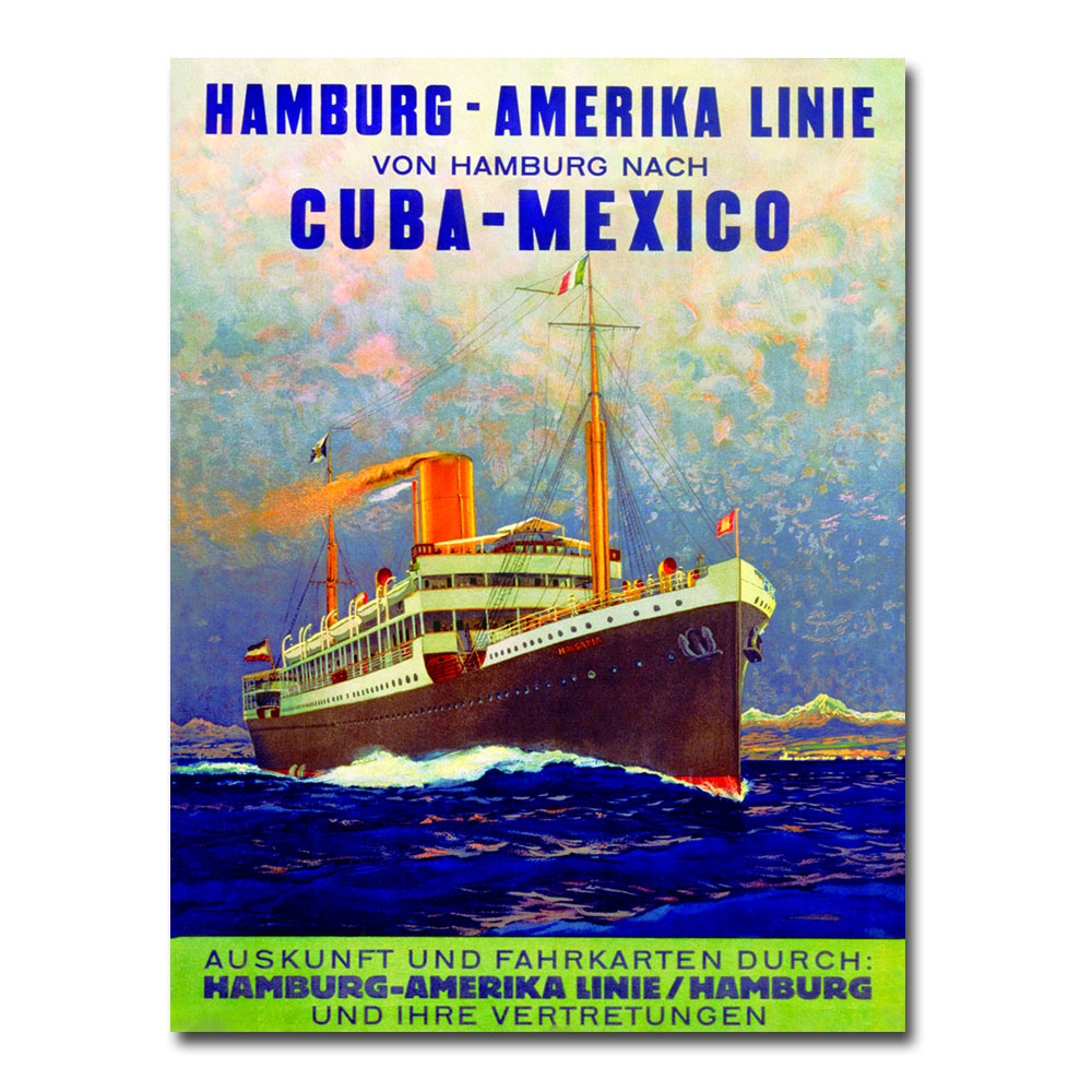 Cuba-Mexico 1899' Canvas Wall Art 35 X 47