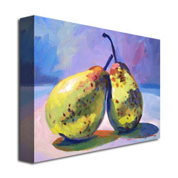 David Lloyd Glover 'A Pair Of Pears' Canvas Wall Art 35 X 47