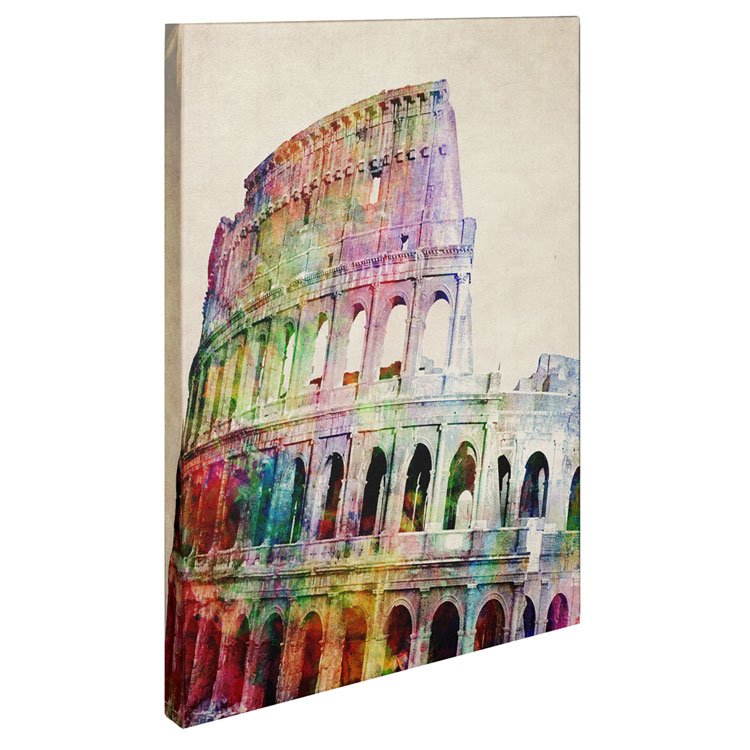 Michael Tompsett 'Colosseum' Canvas Wall Art 35 X 47