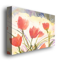 Sheila Golden 'Spring Song' Canvas Wall Art 35 X 47 Inches