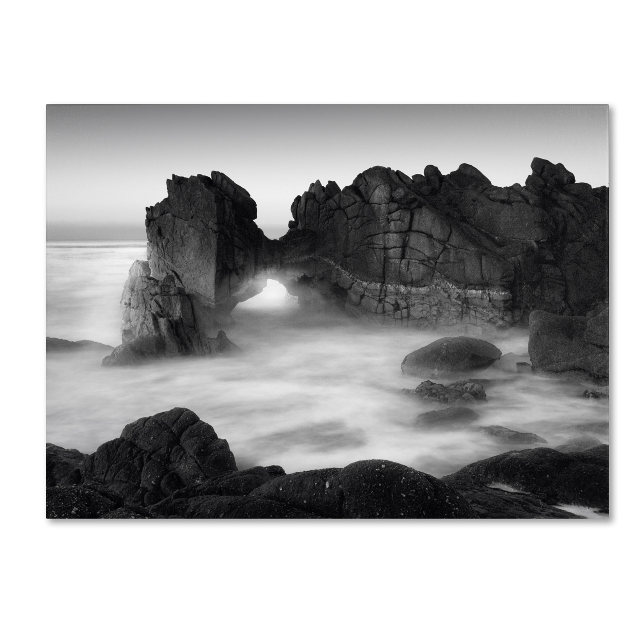 Moises Levy 'Gate' Canvas Wall Art 35 X 47 Inches
