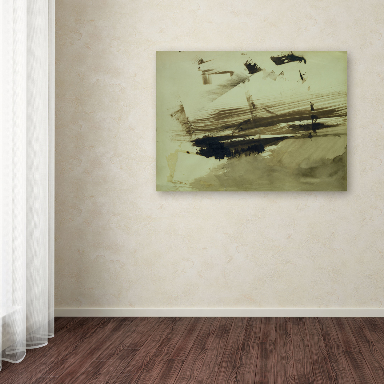 Victor Hugo 'Evocation Of An Island' 1870 Canvas Wall Art 35 X 47 Inches