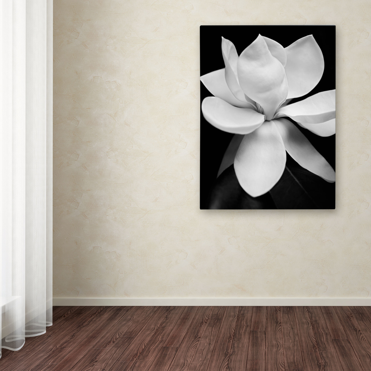 Michael Harrison 'Magnolia' Canvas Wall Art 35 X 47 Inches