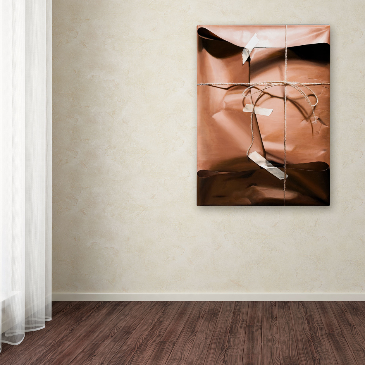 Roderick Stevens 'Wrap' Canvas Wall Art 35 X 47 Inches