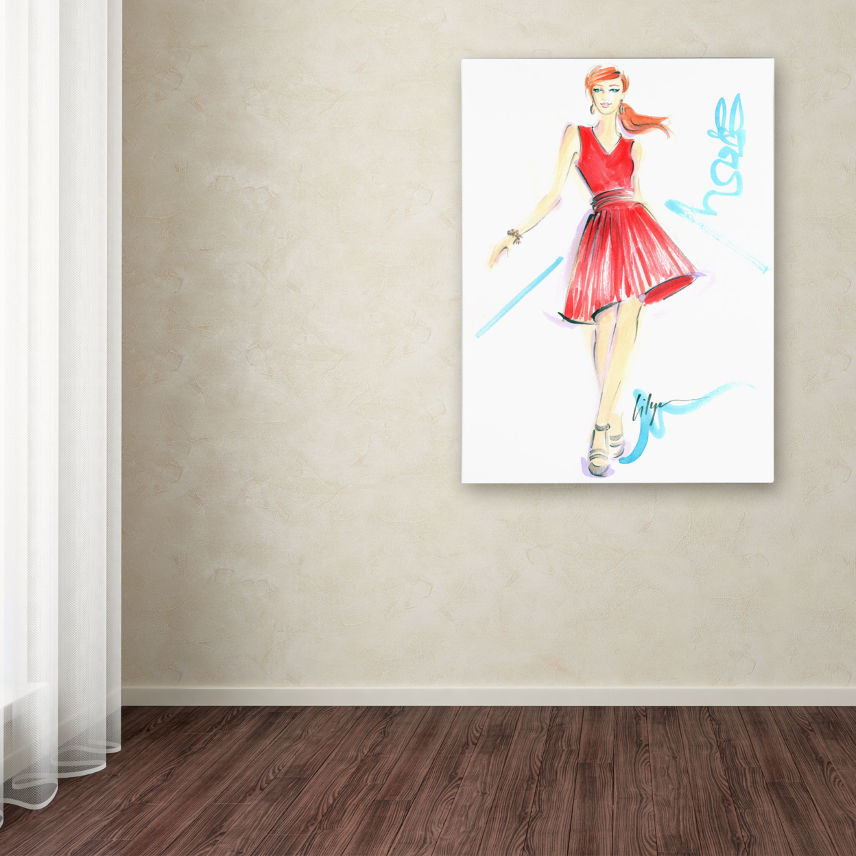 Jennifer Lilya 'You Say Tomato' Canvas Wall Art 35 X 47 Inches